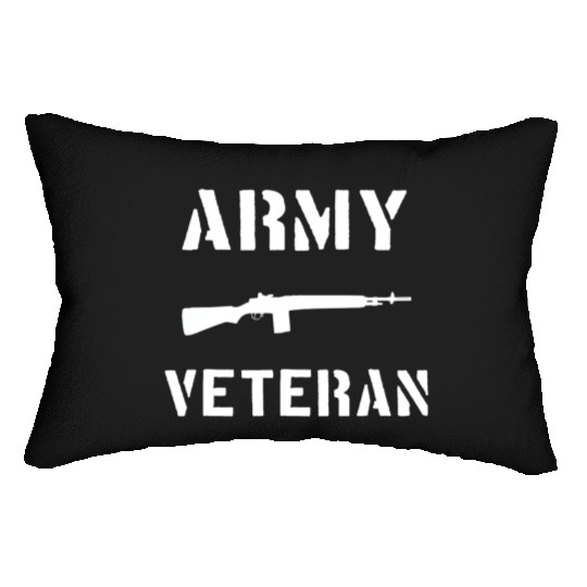 US Army Veteran M14 Rifle Lumbar Pillows