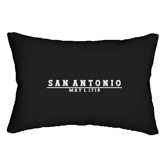 San Antonio date T Lumbar Pillows