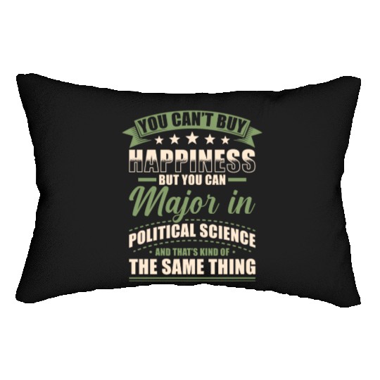 Political Science Major Lumbar Pillows