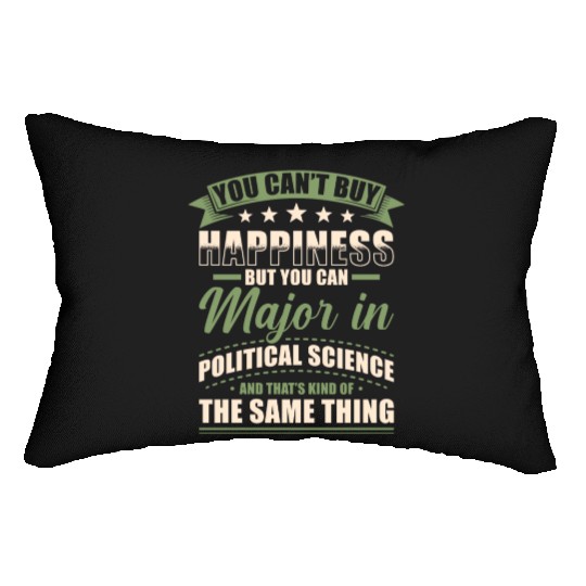 Political Science Major Lumbar Pillows