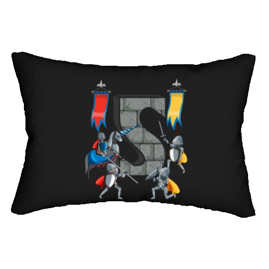 Medieval Knights Middle Ages History Castle 5th Lumbar Pillows