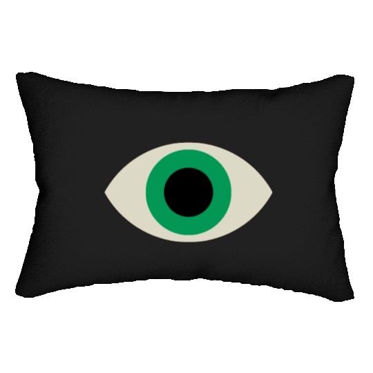 Green Eye Lumbar Pillows