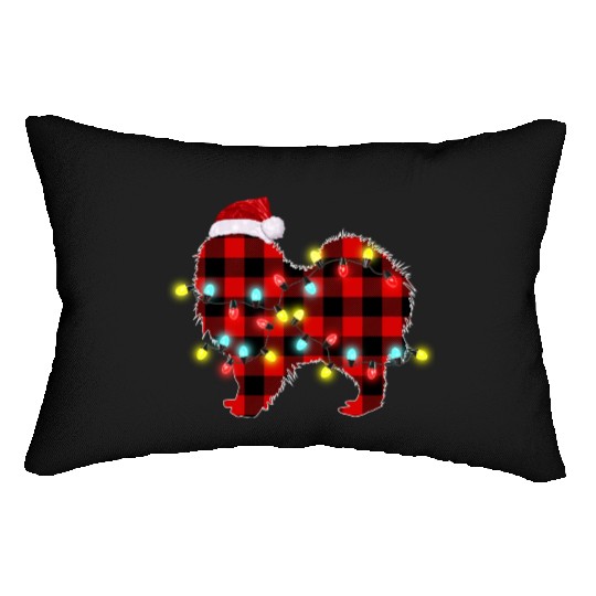 Pomeranian Christmas Dog Lover Pajamas Lumbar Pillows