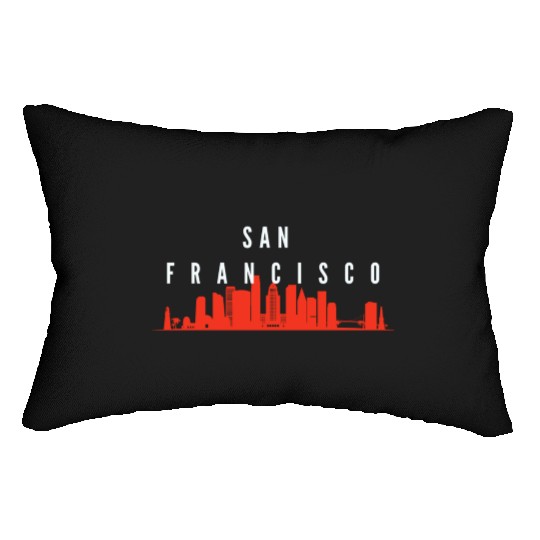 San Francisco pride Lumbar Pillows