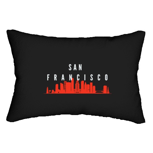 San Francisco pride Lumbar Pillows