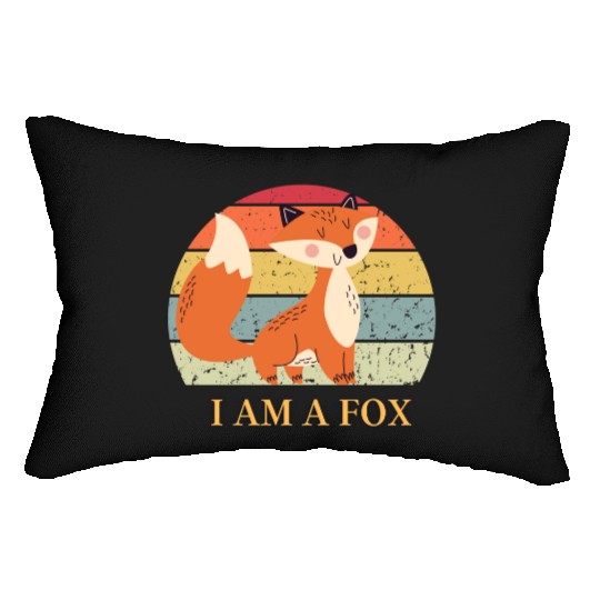 I Am A Fox Lumbar Pillows