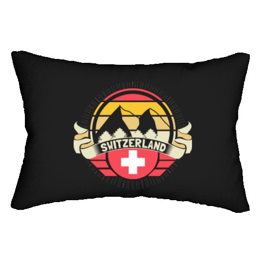 Switzerland Matterhorn Origin Gift Idea Lumbar Pillows