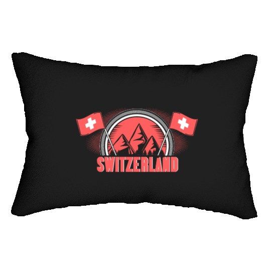 Switzerland Matterhorn Home Gift Lumbar Pillows