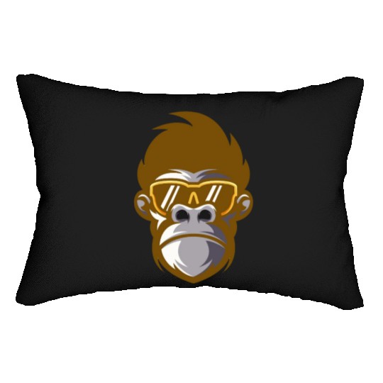 monkey face Lumbar Pillows
