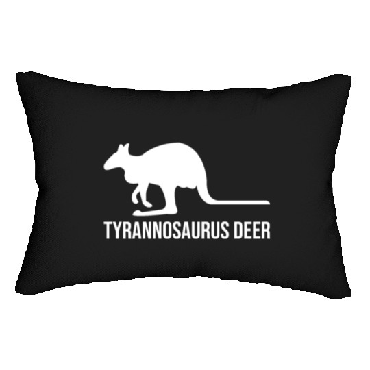 Funny Kangaroo Tyrannosaurus Deer Lumbar Pillows