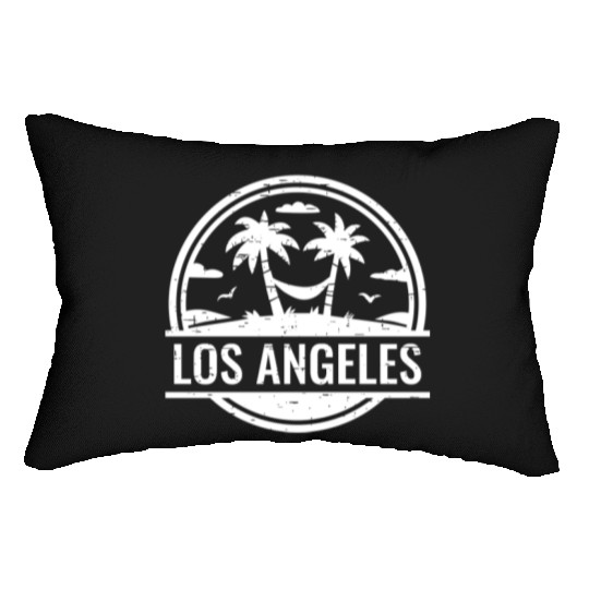 Los Angeles LA California Gift Lumbar Pillows