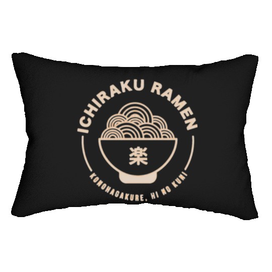 Ichiraku Ramen Hidden Leaf Lumbar Pillows