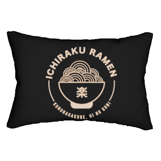Ichiraku Ramen Hidden Leaf Lumbar Pillows