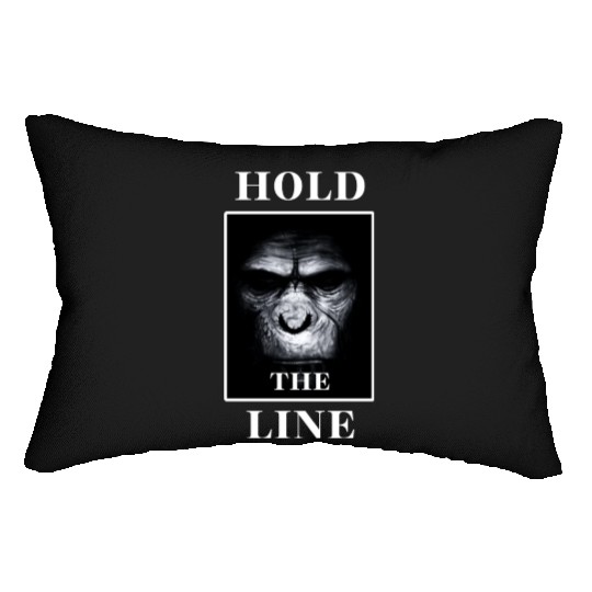 APE Monkey Face "Hold the Line" Lumbar Pillows