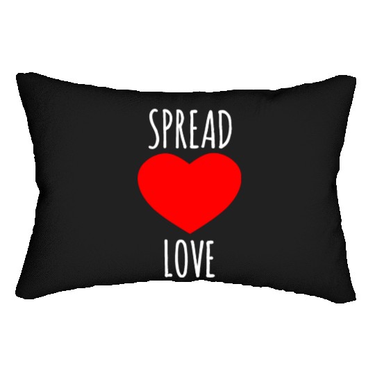 Spread Love : Lover Quote Lumbar Pillows