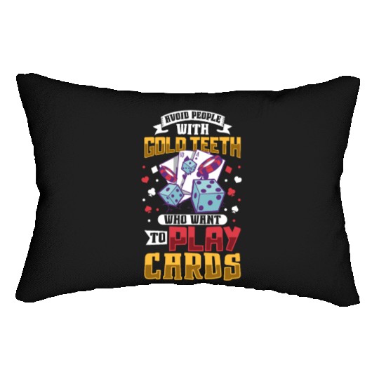 Poker Casino Poker Player Gambling Roulette Gift Lumbar Pillows