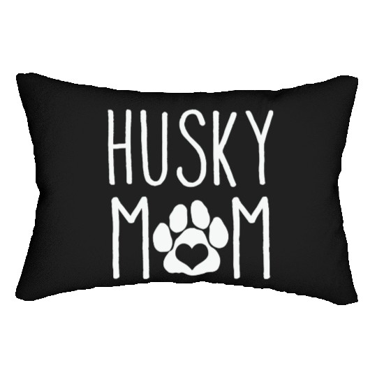 Husky Mom Dog Lover For Mothers Day Lumbar Pillows