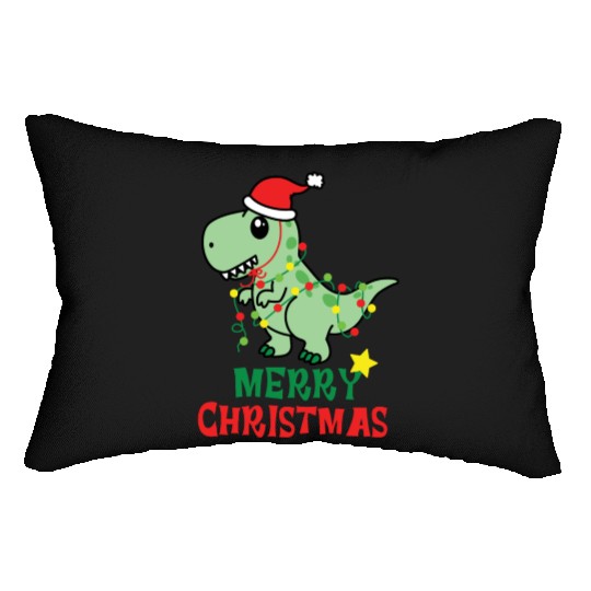 Minimalist Santa Claus Lumbar Pillows