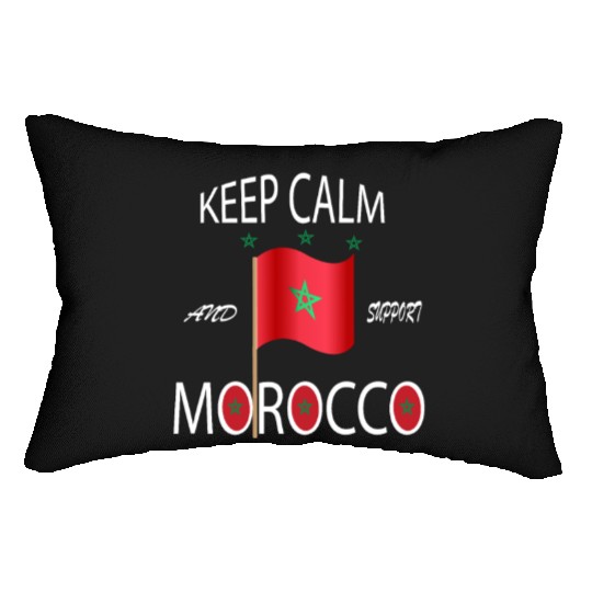 Keep Calm And Support Morocco Perfect Morocco Lumbar Pillows