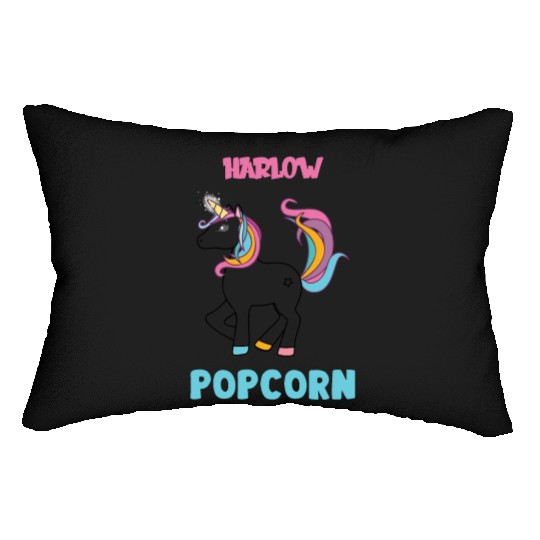 Harlow And Popcorn Merch Popcorn The Pony Lumbar Pillows