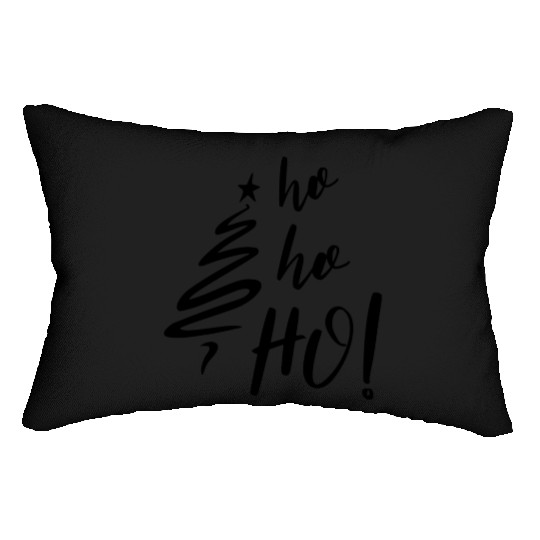ho ho ho Lumbar Pillows