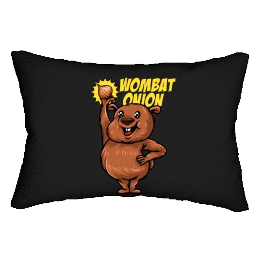 Wombat Onion - Wombat Onion Lumbar Pillows