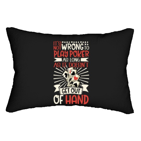 Poker Casino Poker Player Gambling Roulette Lumbar Pillows