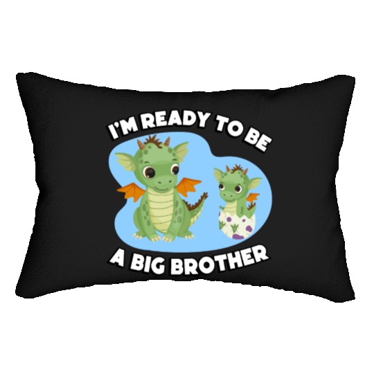 I Am Ready To Be A Big Brother Cute Lumbar Pillows