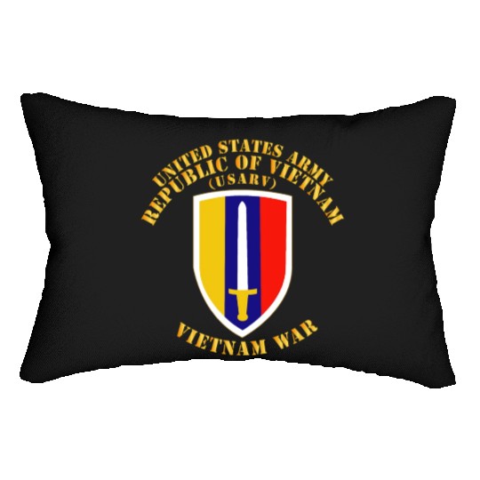Army US Army Vietnam USARV Vietnam War Lumbar Pillows