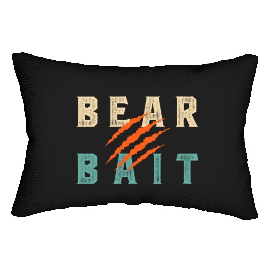 Gay Bear Bait Pride - Subgroup LGBTQ Community Lumbar Pillows