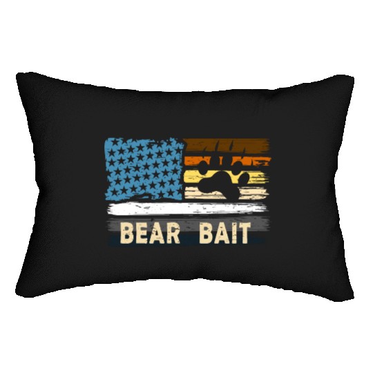 Gay Bear Bait Pride - Subgroup LGBTQ Community Lumbar Pillows
