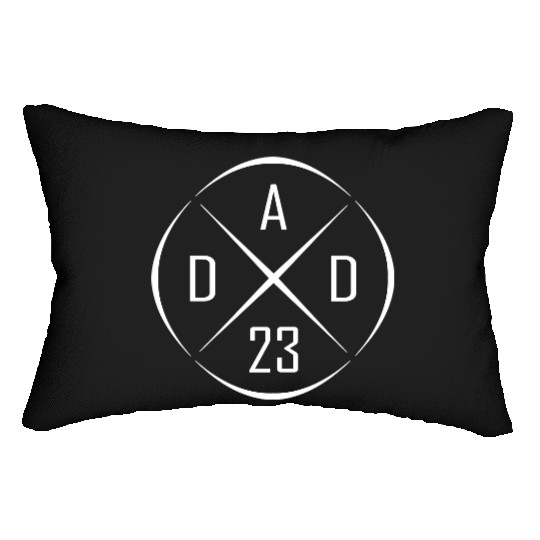 DAD 23 Cross Circle Design Lumbar Pillows
