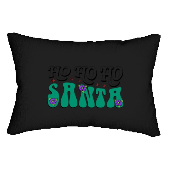 Ho Ho Ho Santa Lumbar Pillows