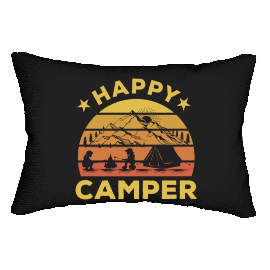 Happy Camper Lumbar Pillows
