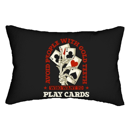 Poker Casino Poker Player Gambling Roulette Gift Lumbar Pillows