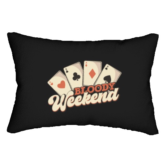 Poker Casino Poker Player Gambling Roulette Lumbar Pillows