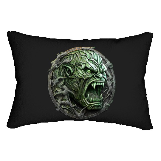 Angry Hulk Lumbar Pillows