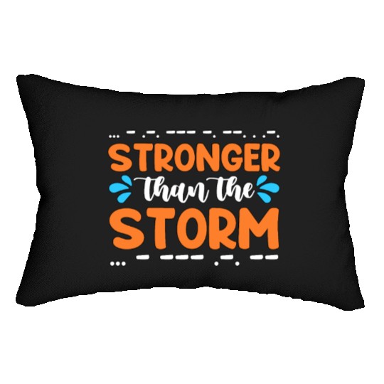 Ham Radio Stronger Than The Storm Radio Operator Lumbar Pillows