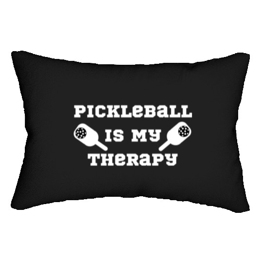 Pickleball Is My Therapy Lumbar Pillows