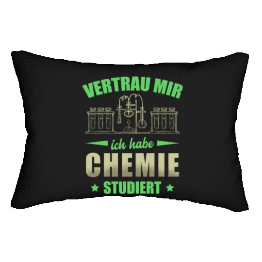 Chemistry Chemikant Chemical Laboratory Assistant Lumbar Pillows