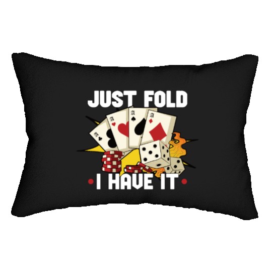 Poker Casino Poker Player Gambling Roulette Gift Lumbar Pillows