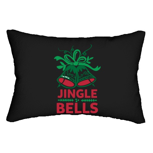 Jingle Bells Lumbar Pillows