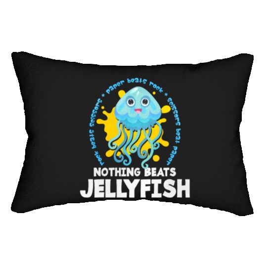 Nothings Beats Jellyfish Lumbar Pillows