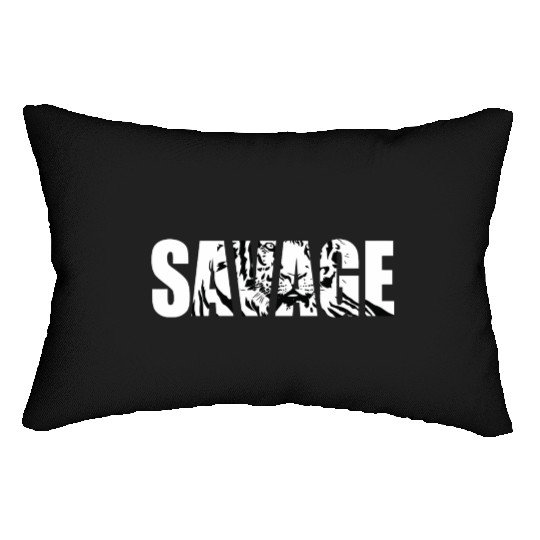 Savage Beast Animal Work Out Weight Lifting Gym Lumbar Pillows