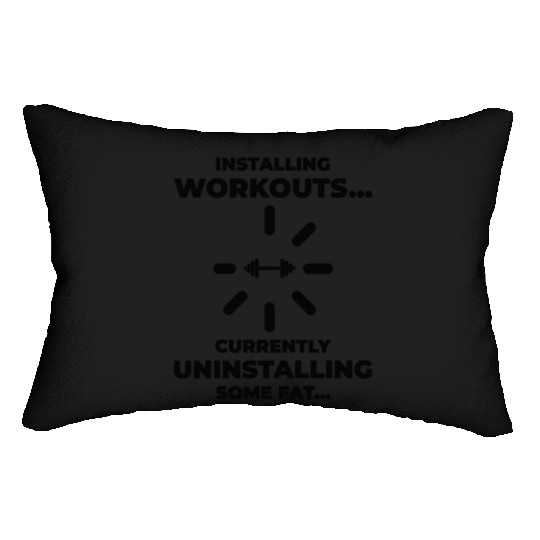 Installing Workout Gym Lover Exercise Lumbar Pillows