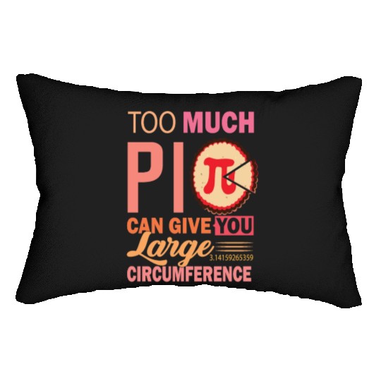 Pi Day Math Lover Too Much Can Give Teacher Lumbar Pillows