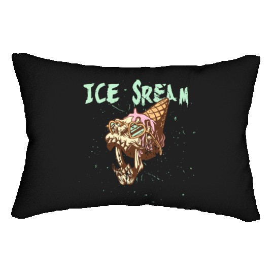 Ice scream Halloween Lumbar Pillows