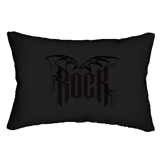 Punk Rock, Bat Best Metal Gift for friends Lumbar Pillows