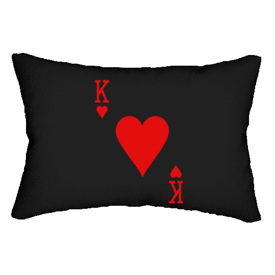 King Of Hearts Matching Couple Saint Valentine's D Lumbar Pillows