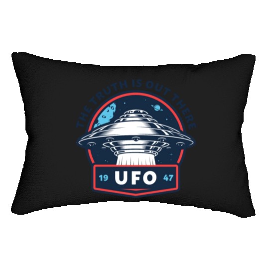 UFO 1947 The Truth Is Out There Lumbar Pillows